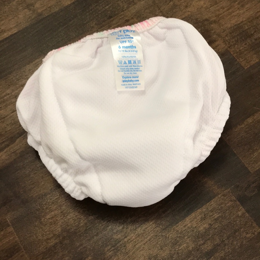 I play swim diaper - pink pineapple - size 6 mo. - Picture 5 of 5